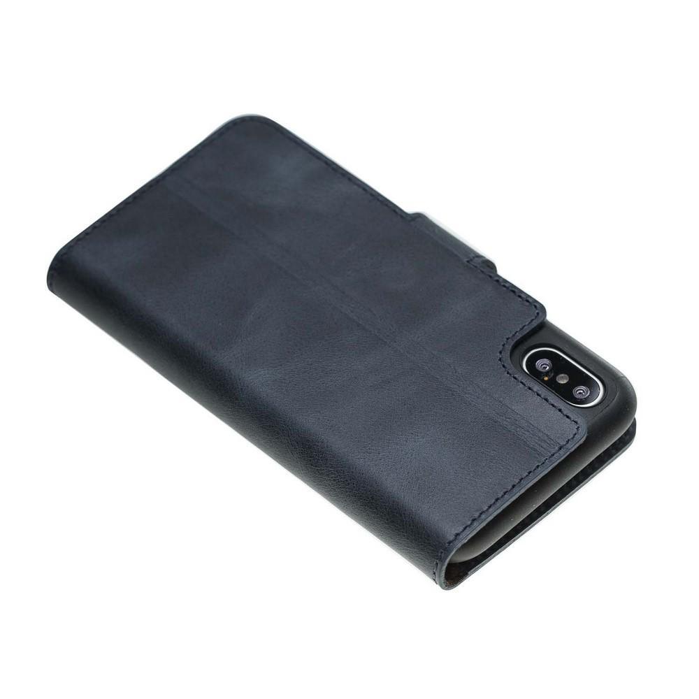 Wallet Folio Leather Case with ID slot for Apple iPhone X series