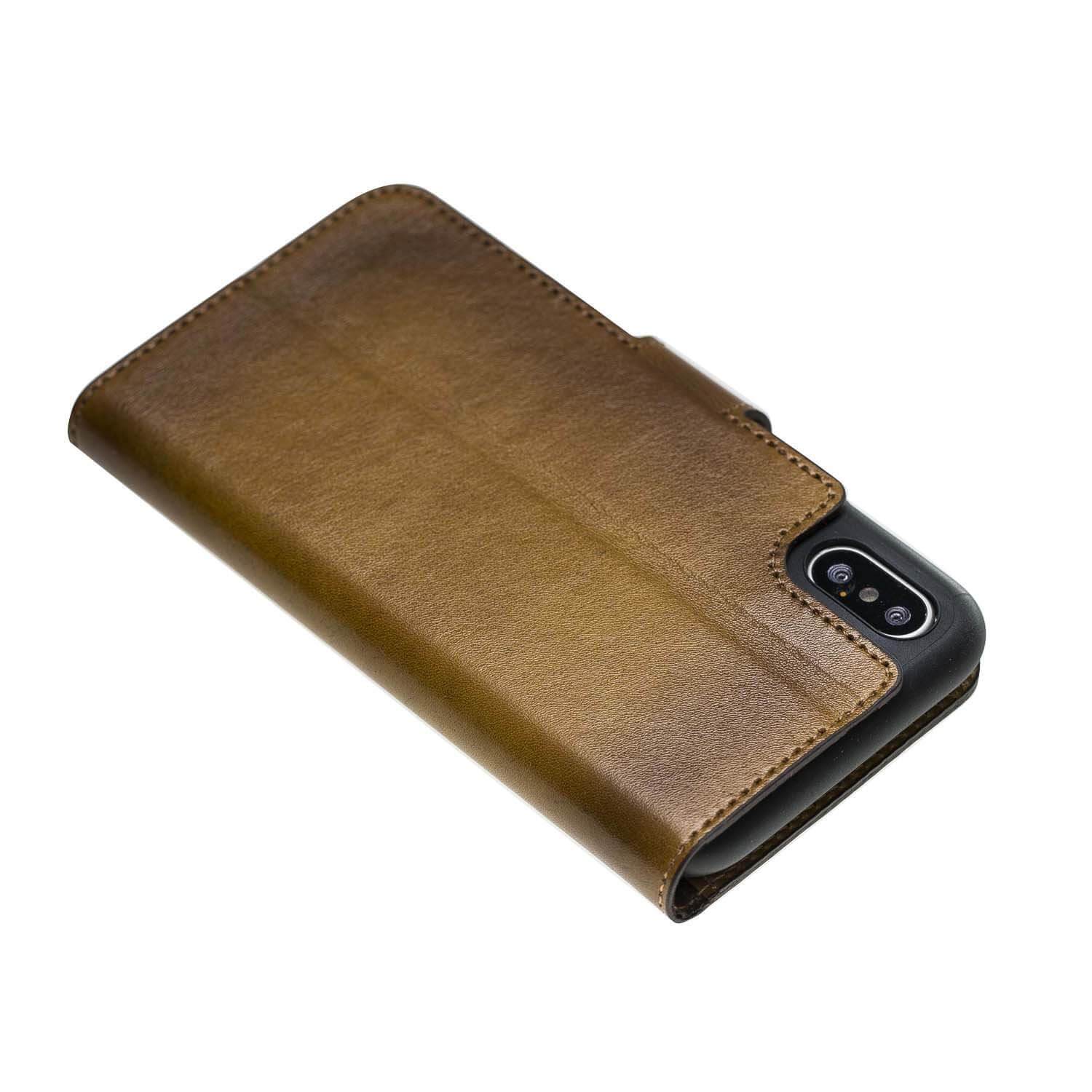 Wallet Folio Leather Case with ID slot for Apple iPhone X series