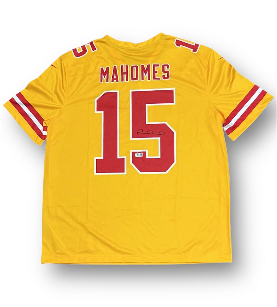 Mahomes Chiefs Nike Inverted Colors Jersey Beckett COA