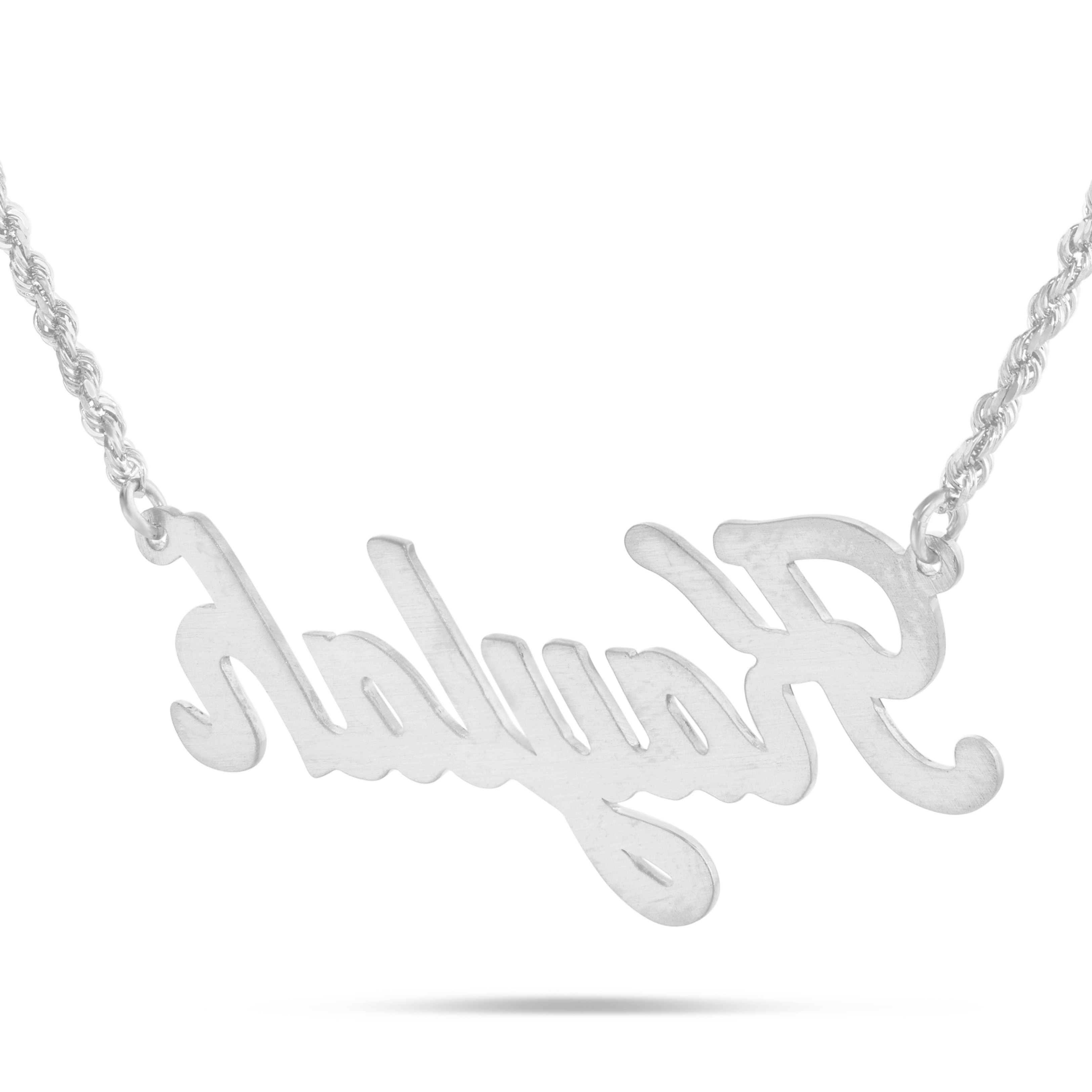 YOUR NAME - Gold Custom Name Necklace in Script