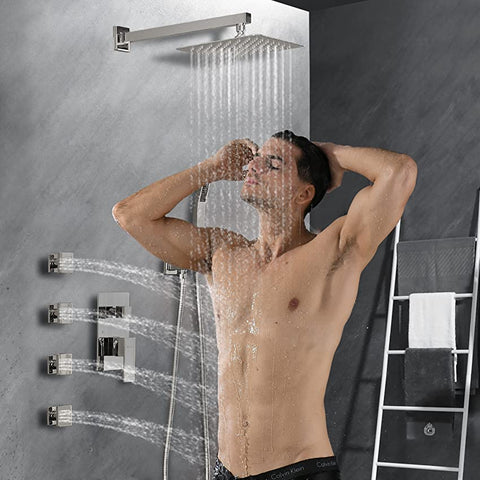 shower system with body jet