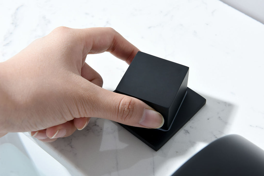 Bathroom Sink Faucet 3 Holes Matte Black