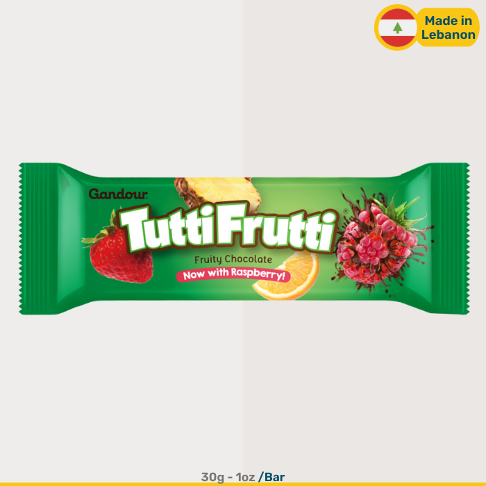 Tutti Frutti Chocolate | 35g Bars