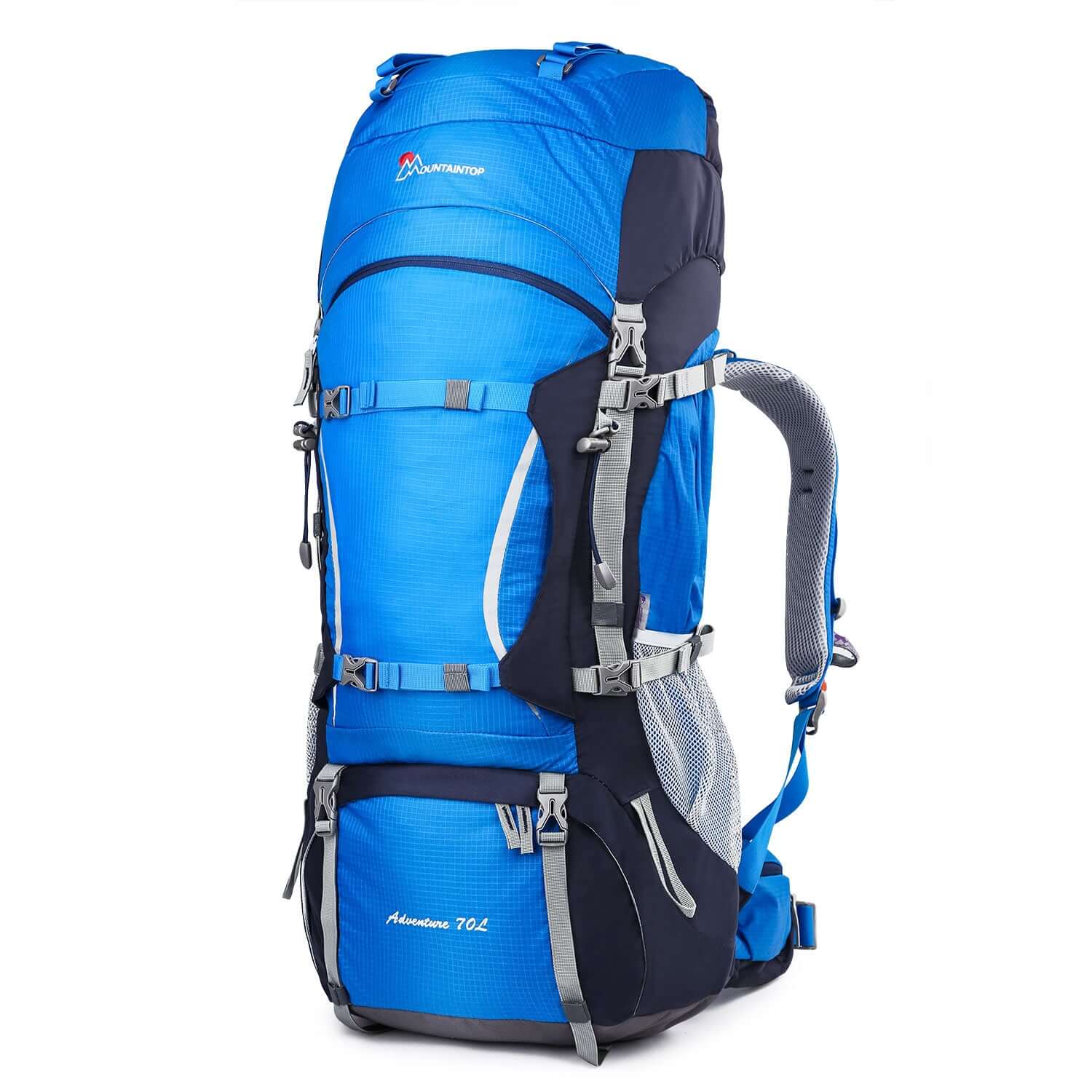 [M5805II]MOUNTAINTOP? 70L Internal Frame Backpack with Rain Cover