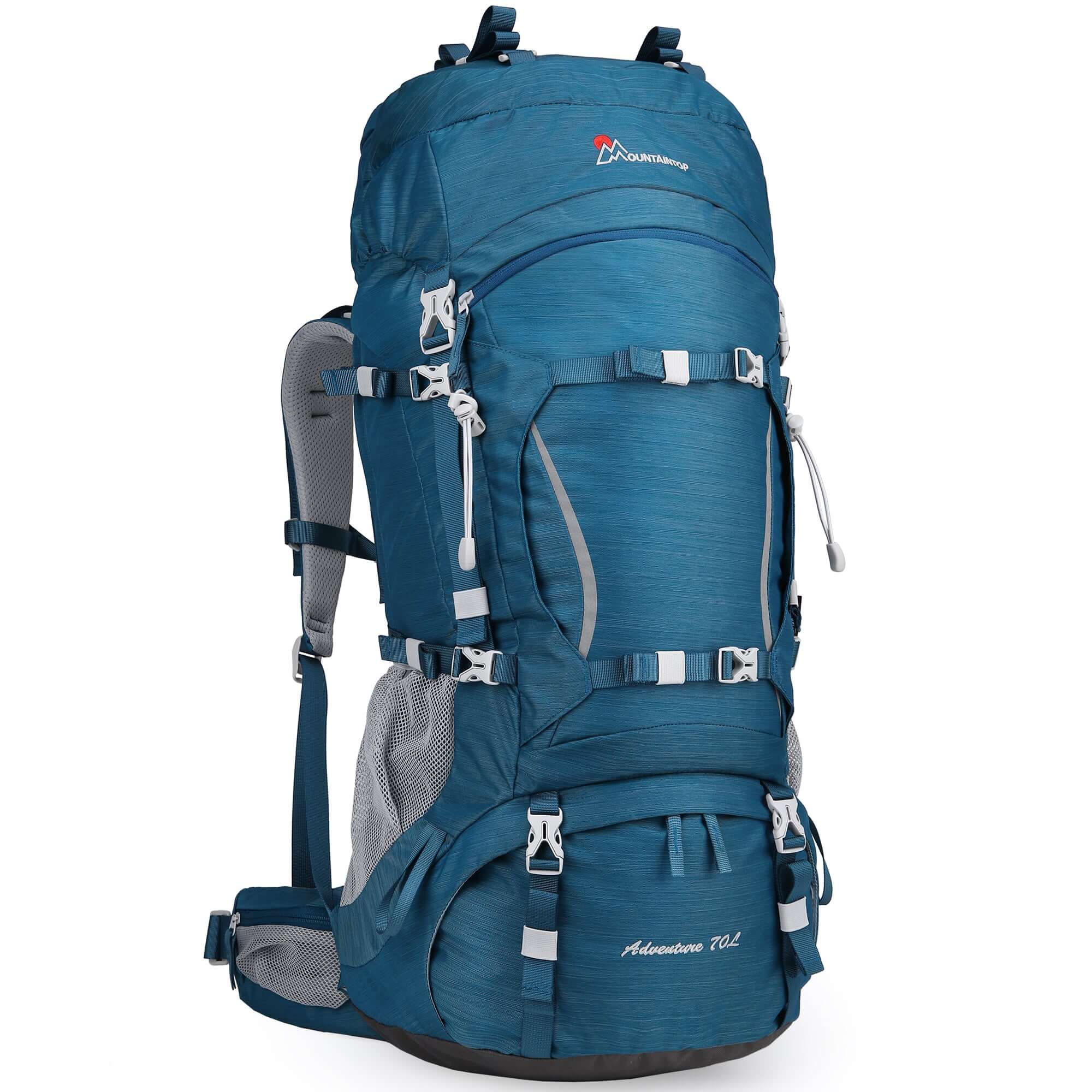 [M5805II]MOUNTAINTOP? 70L Internal Frame Backpack with Rain Cover