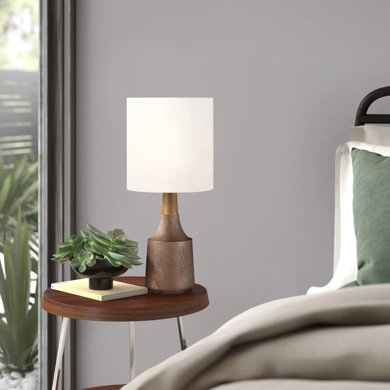 Scotia Metal Table Lamp in Cooper Finish-Bahtash Homes