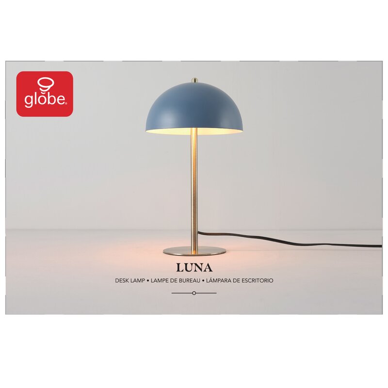 Luna Metal Desk Lamp - Bahtash Homes