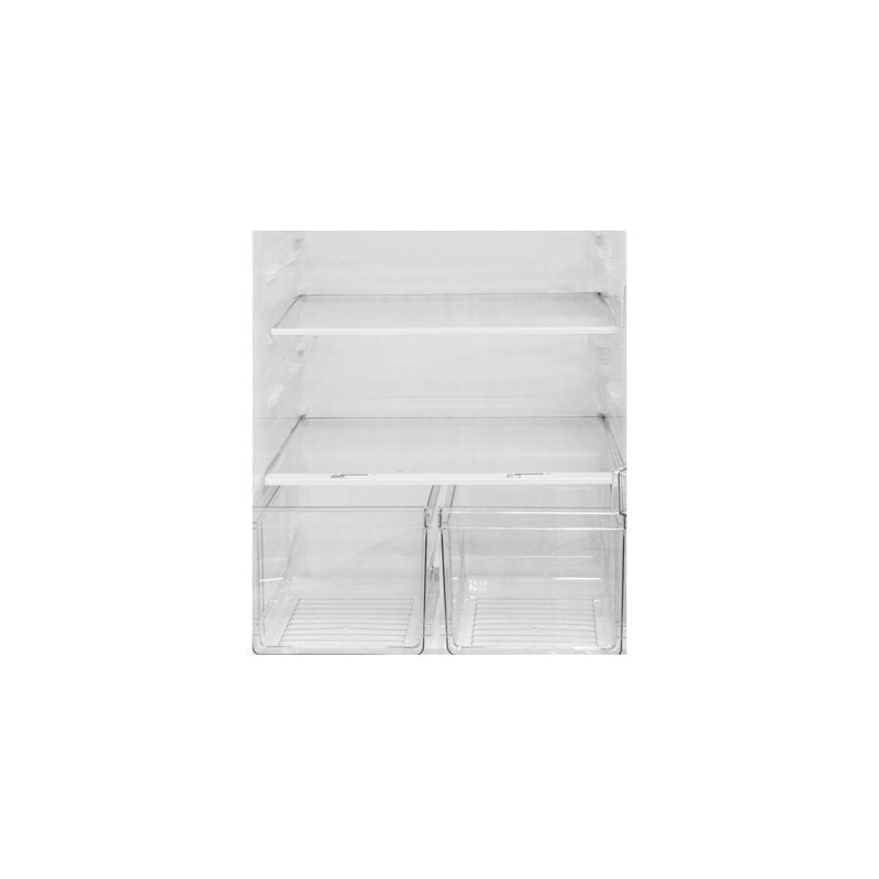 Forte Stainless Steel 30 Inch Top Freezer Refrigerator by Bahtash Homes