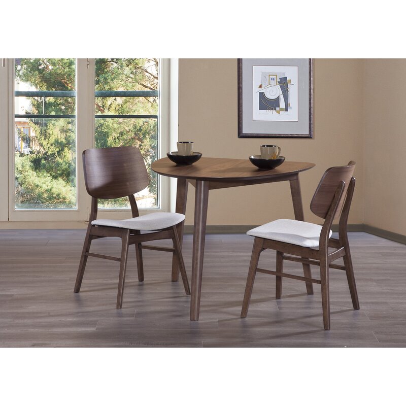 Bahtash Homes l 3-Piece Solid Wood Dining Set