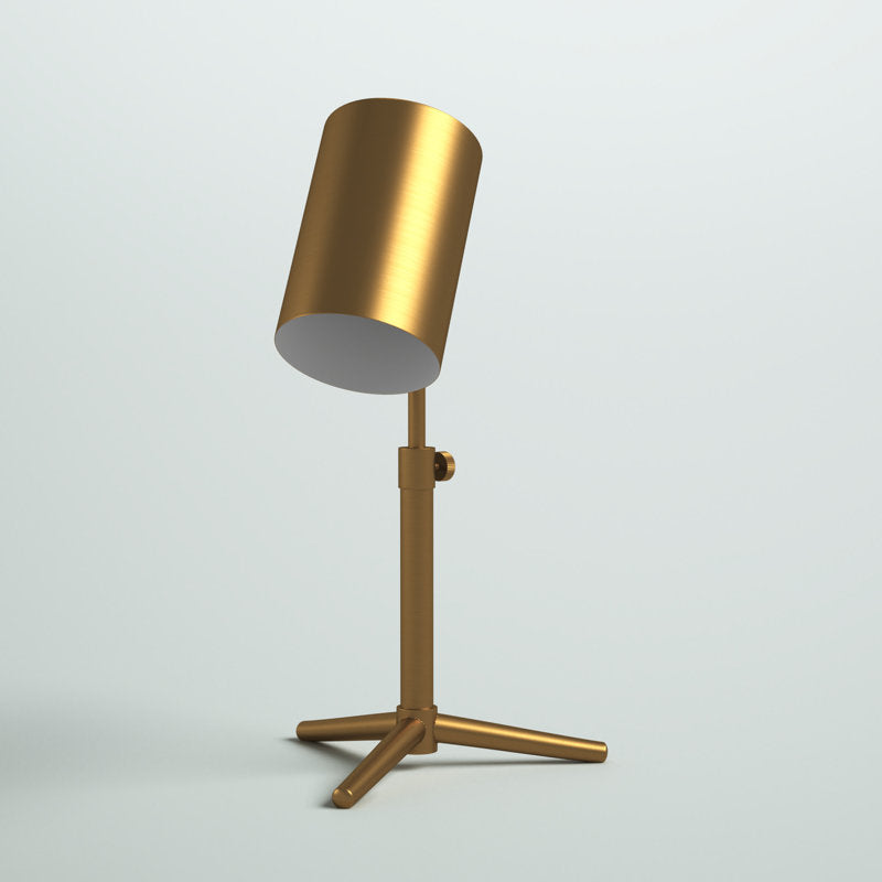 Brass Ulverst  Metal Desk Lamp by Bahtash Homes