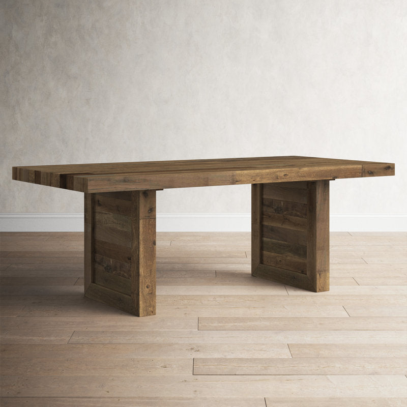 Bahtash Homes Alfa Solid Wood Dining Table
