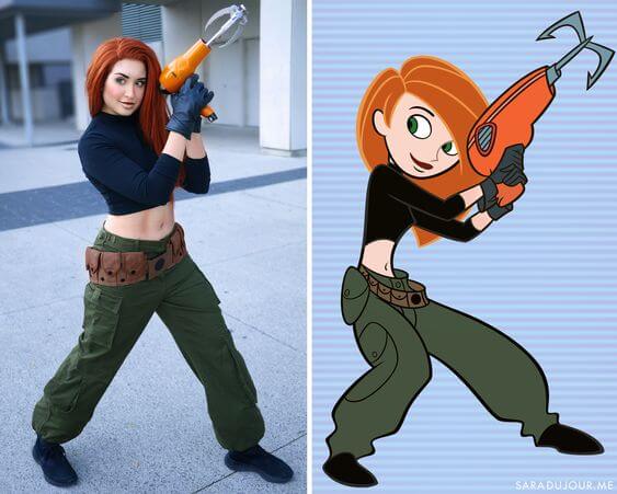 Dress Like Kim Possible