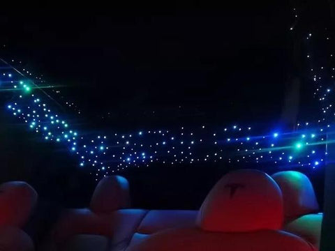 Tesla Star Roof Ceilings by SANLI LED Starlight Headliner Kit