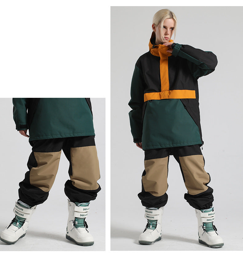 Gsou Snow Winter Elastic Snow Pants