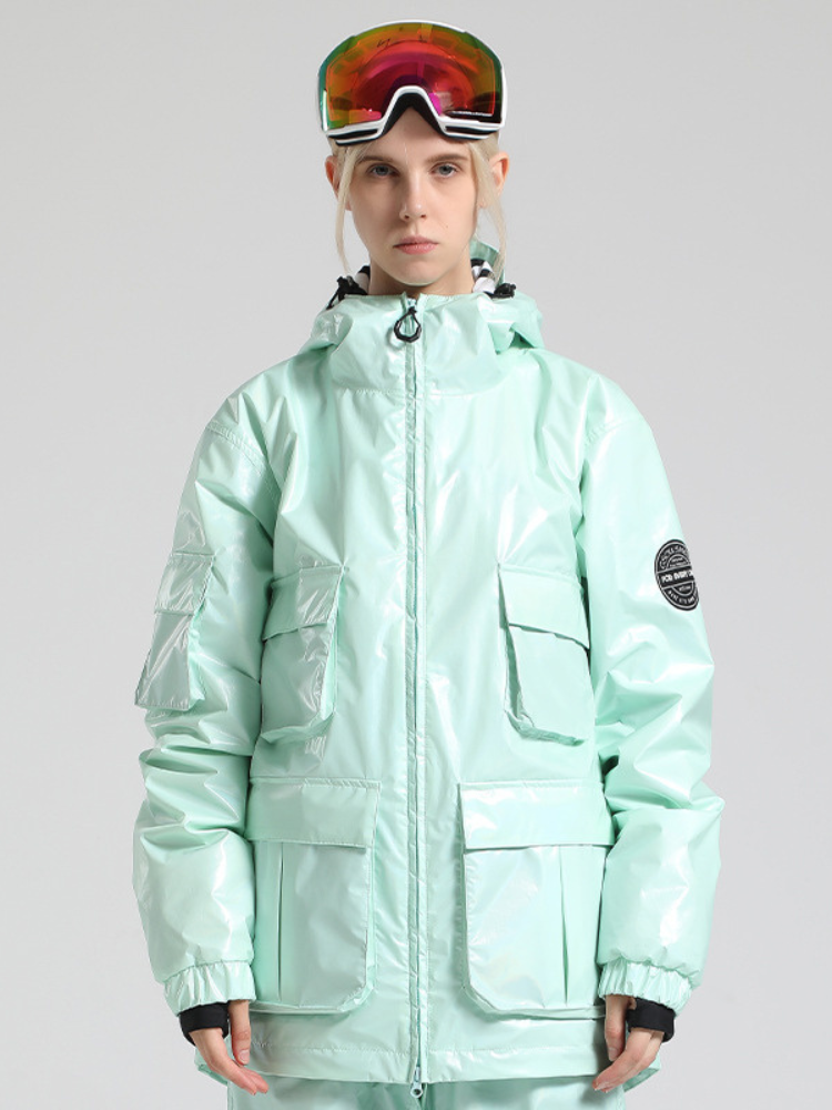 Gsou Snow Neon Holographic Snow Jacket