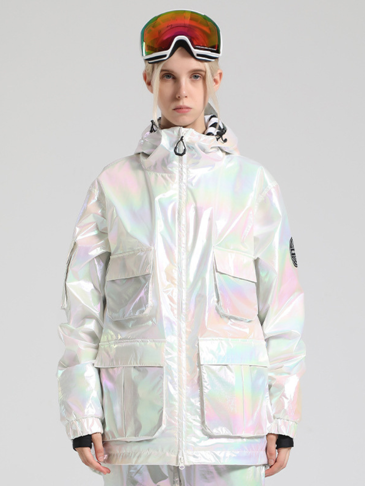 Gsou Snow Neon Holographic Snow Jacket