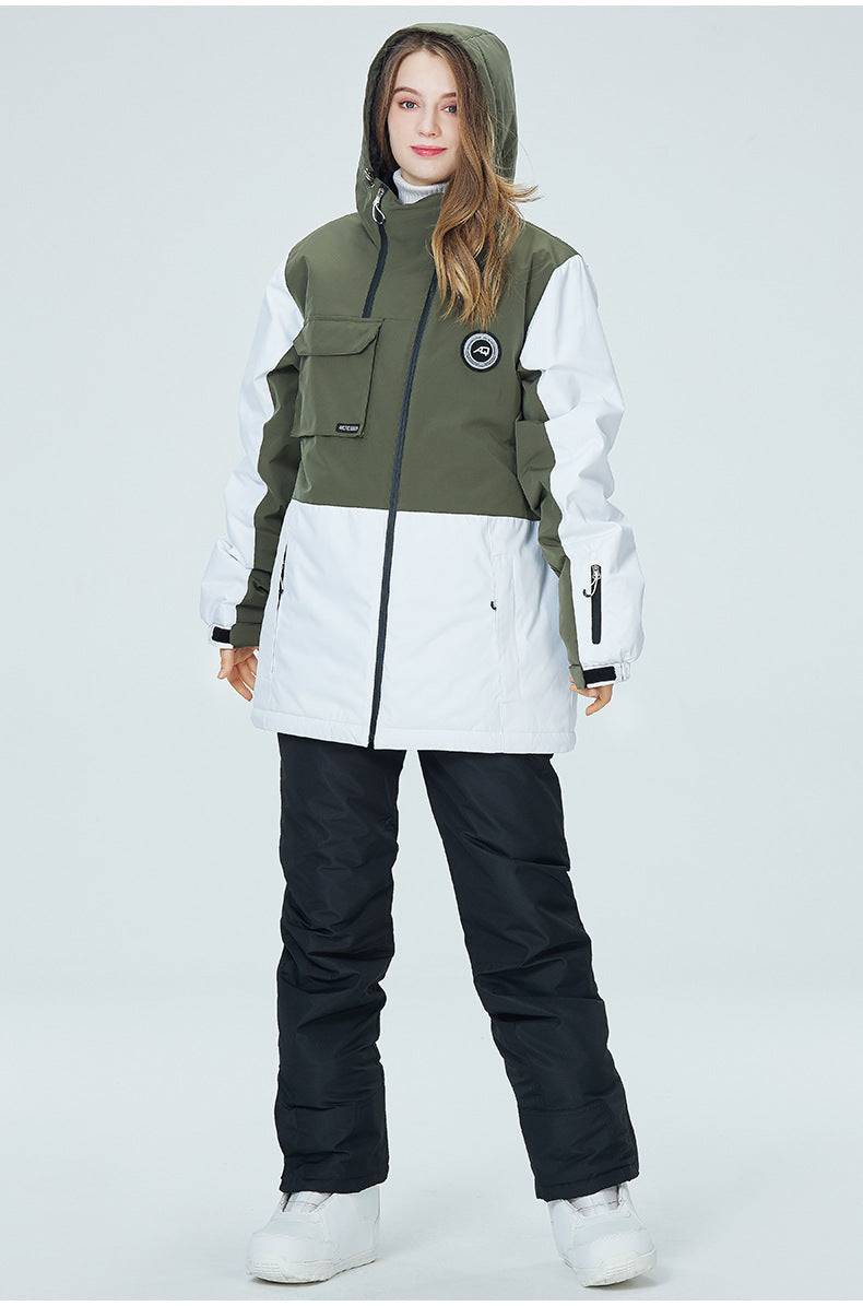 ARCTIC QUEEN Unisex Hiker Snow Suit - Navy Green Series