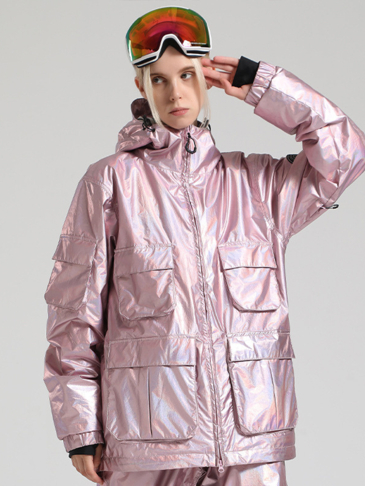 Gsou Snow Neon Holographic Snow Jacket