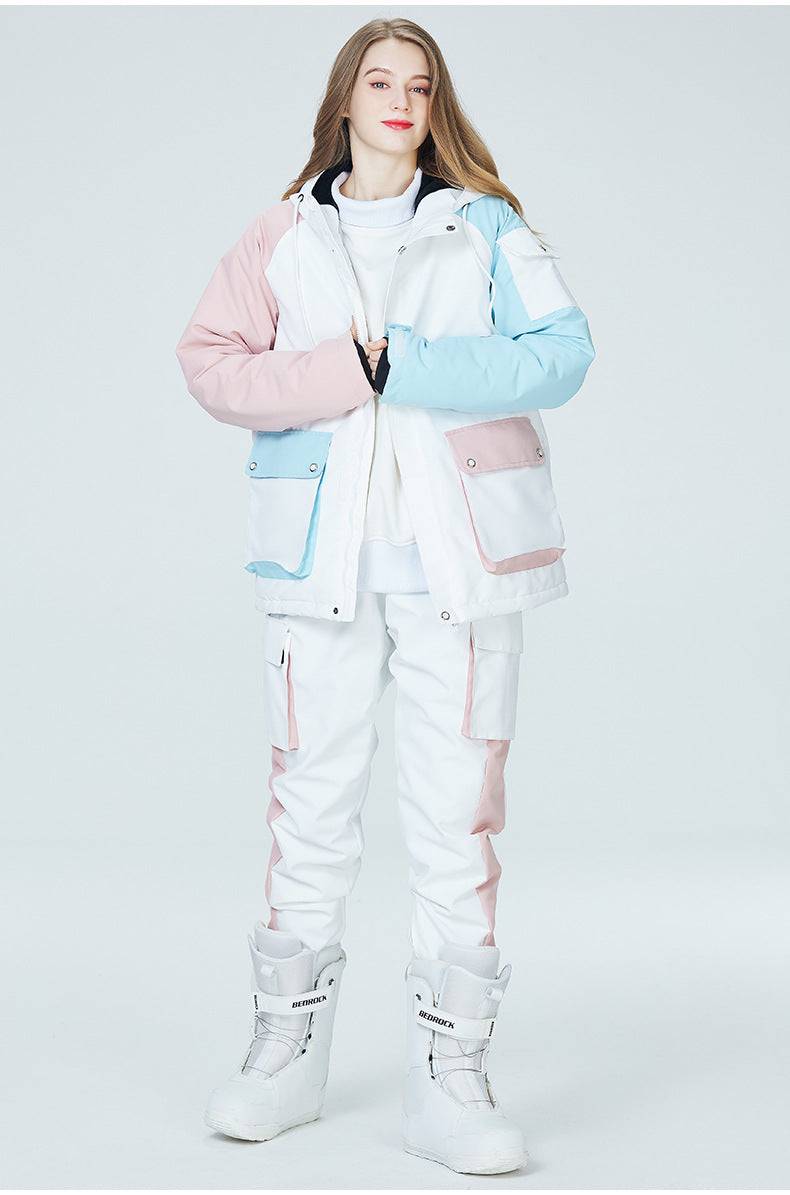 ARCTIC QUEEN Unisex Classic Snow Suit - White Series