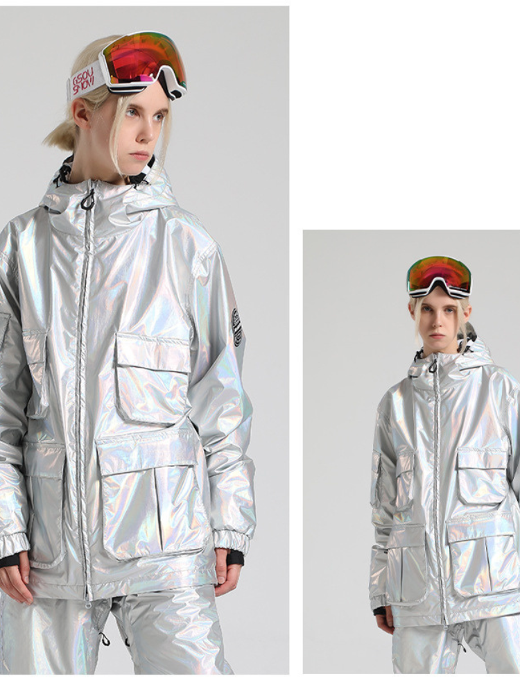 Gsou Snow Neon Holographic Snow Jacket