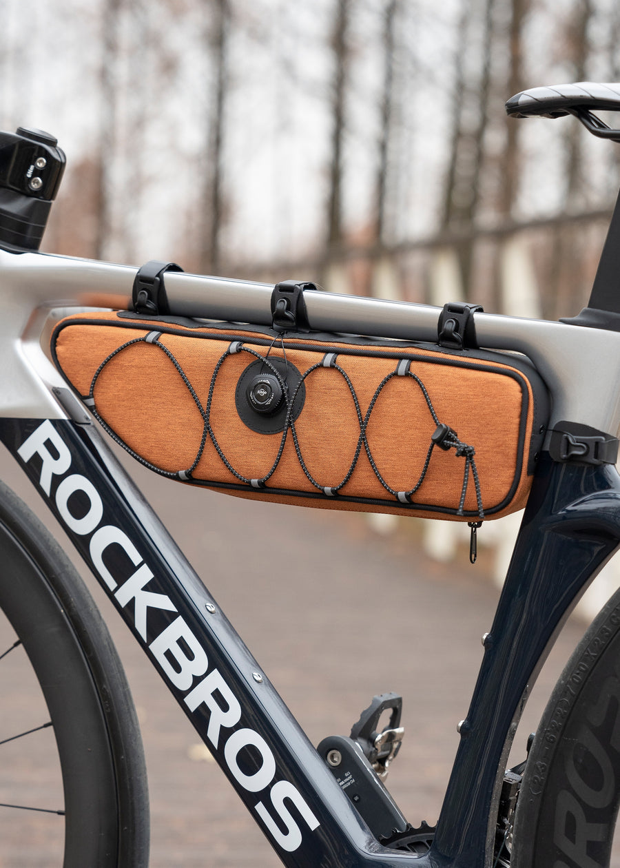 ROCKBROS Bike Frame Bag-road to sky