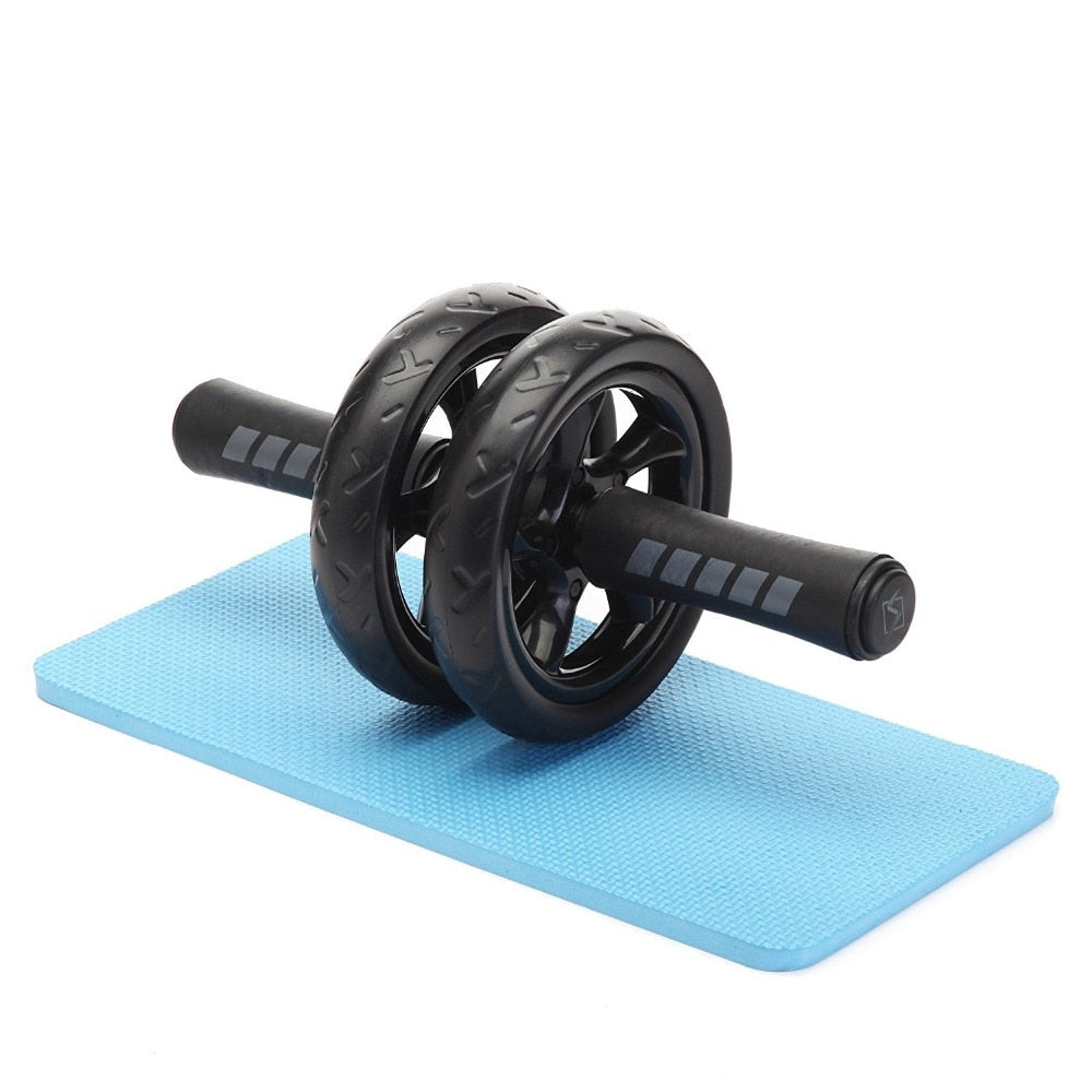 No Noise Abdominal Wheel Ab Roller with Mat