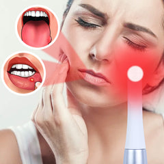 Speed up cell activity, red light to treat cold sores and oral ulcers