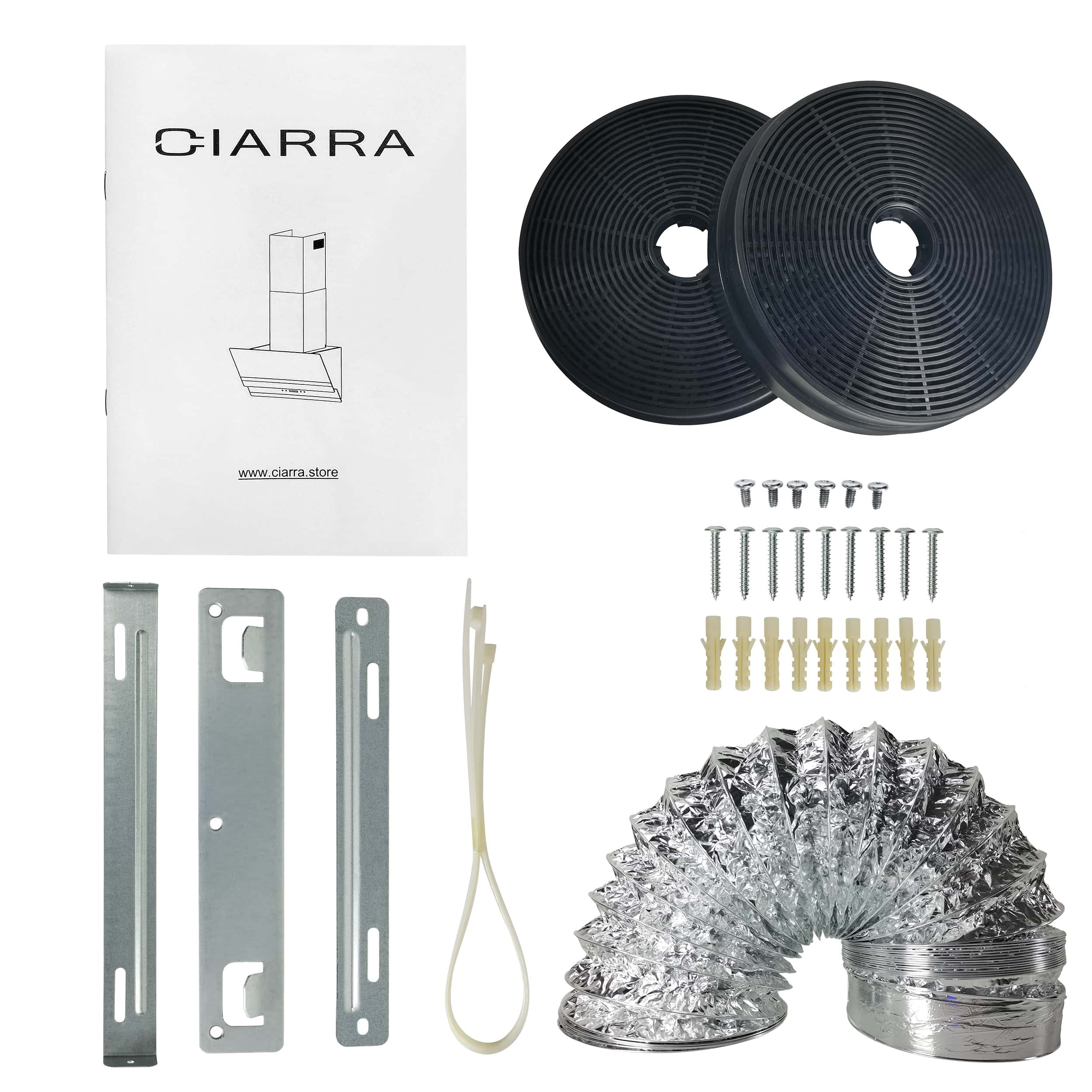 campana extractora blanca