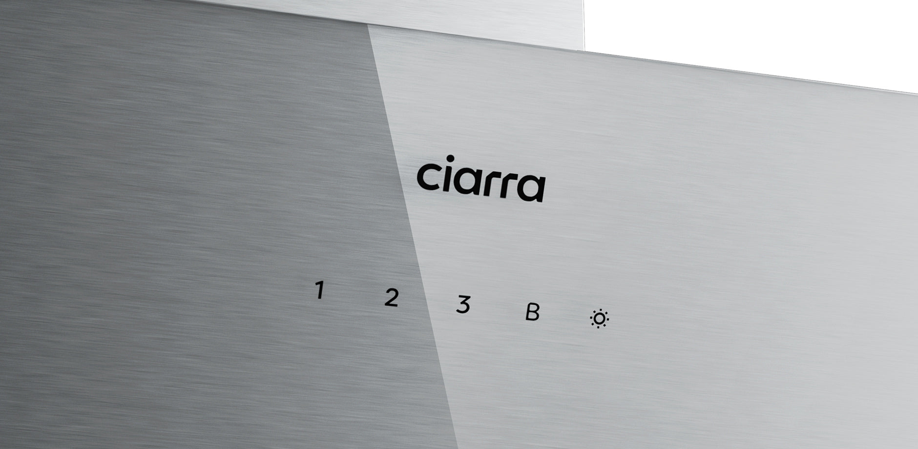CIARRA Hotte Inclinée 60cm 750 m³/h Commande Tactile Classe A Blanc CBCW6736N-OW