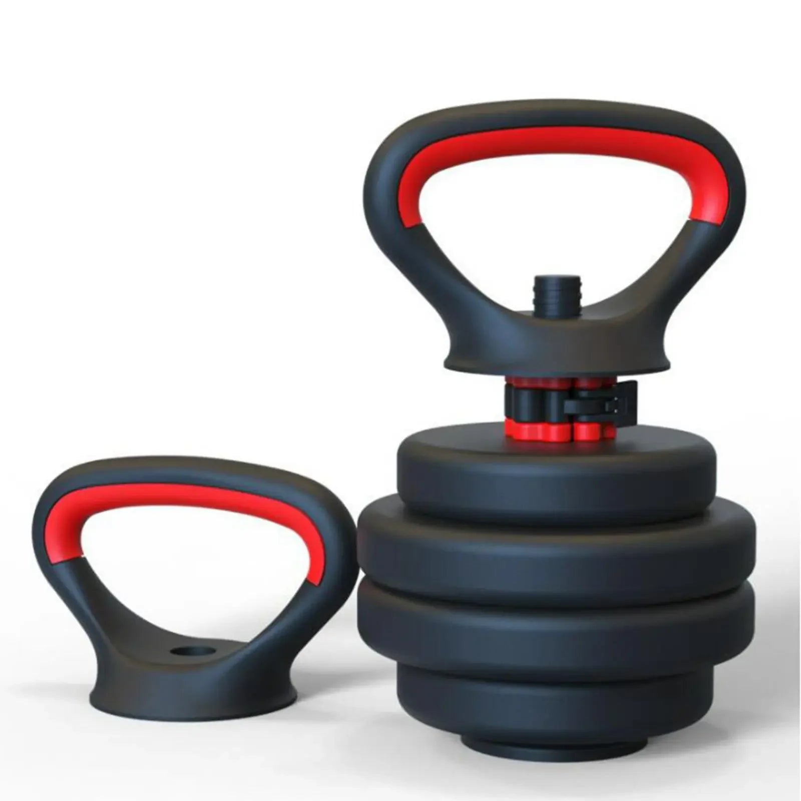 Fitness Adjustable Kettlebell Handle for Weight Plates Arm Strength Workout Kettle Bell Grip