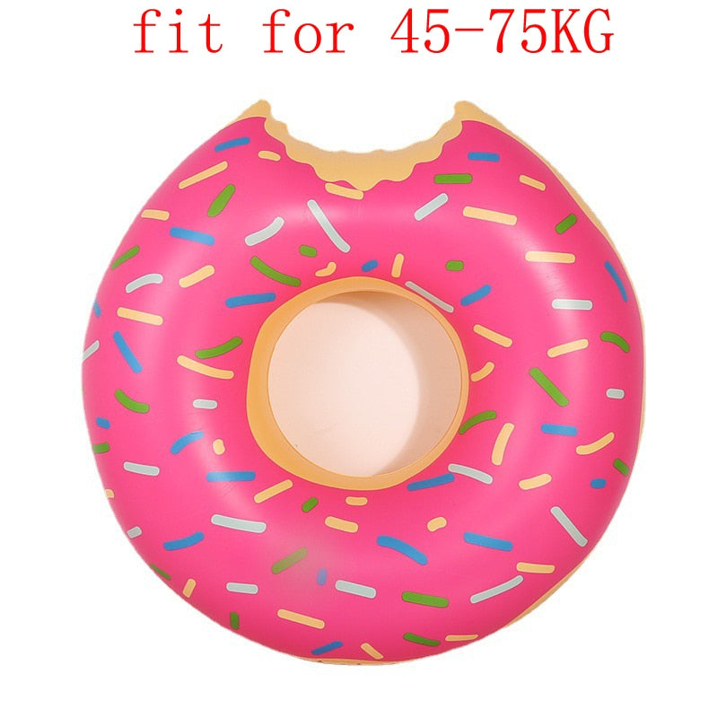 Beach Water Inflatable Doughnut Swimming Rings