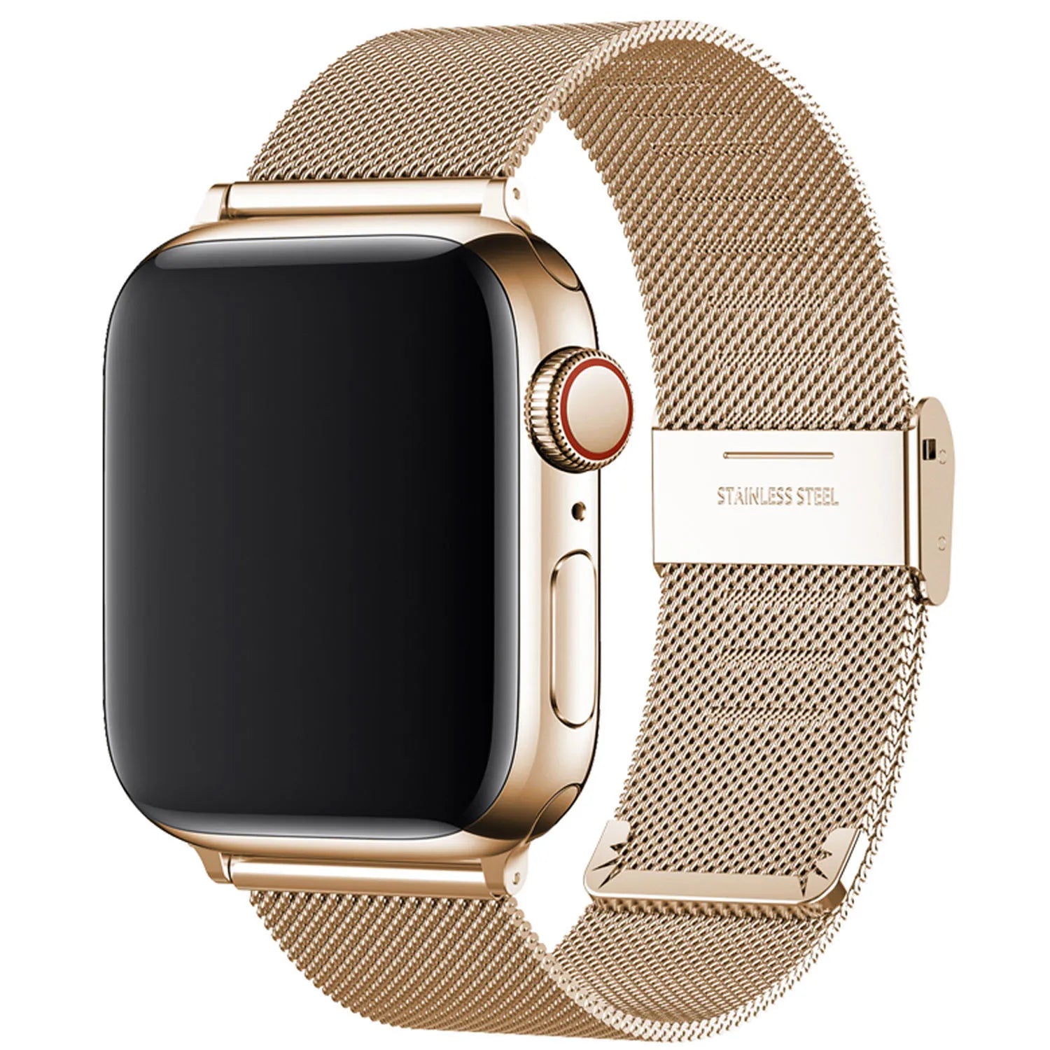 Milanese Strap For Apple Watch Band Stainless Steel iWatch