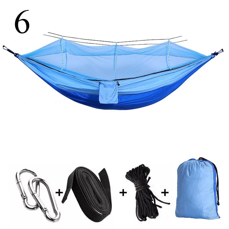 Portable Outdoor Camping Sleeping Hammock Swing with Mosquito Net