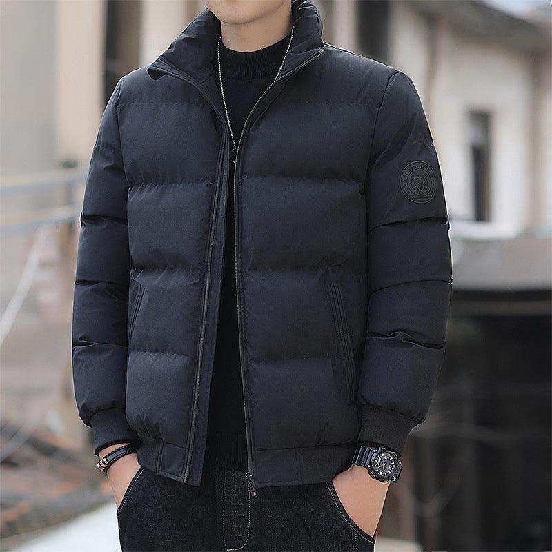 Quilted Padded Puffy Jacket Men