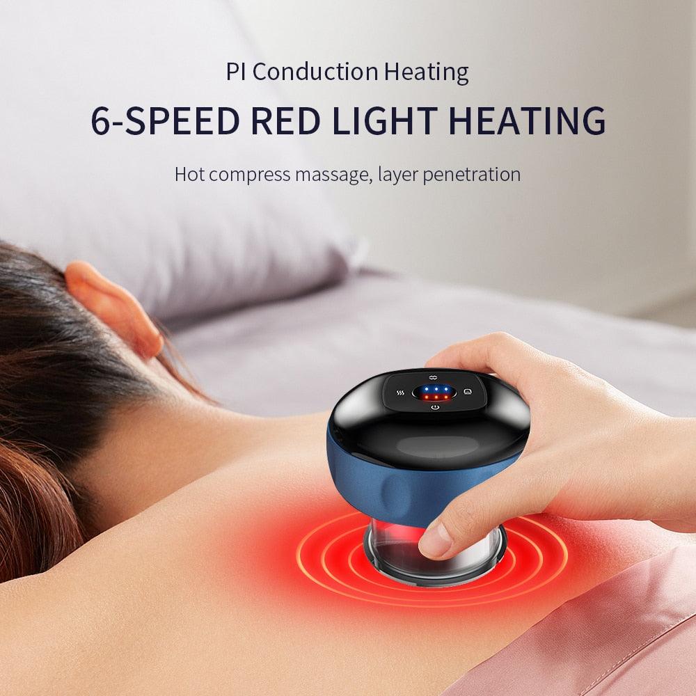 Smart Cupping Therapy Rechargeable 3-in-1 Electric Self Massage Device