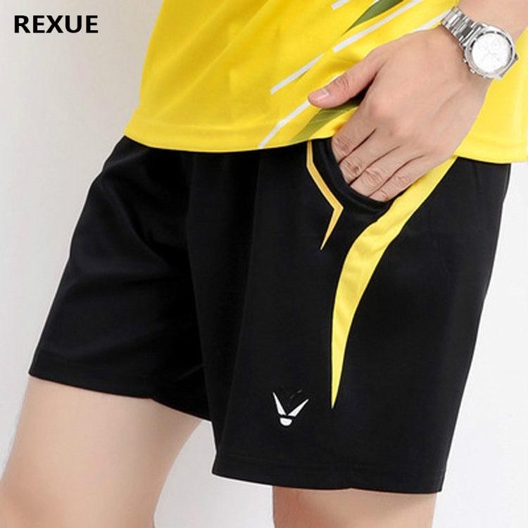 Sports Shorts with Pockets Men Badminton Table Tennis Shorts Running Women Jogging Short Pants Athletic Shorts Quick Dry