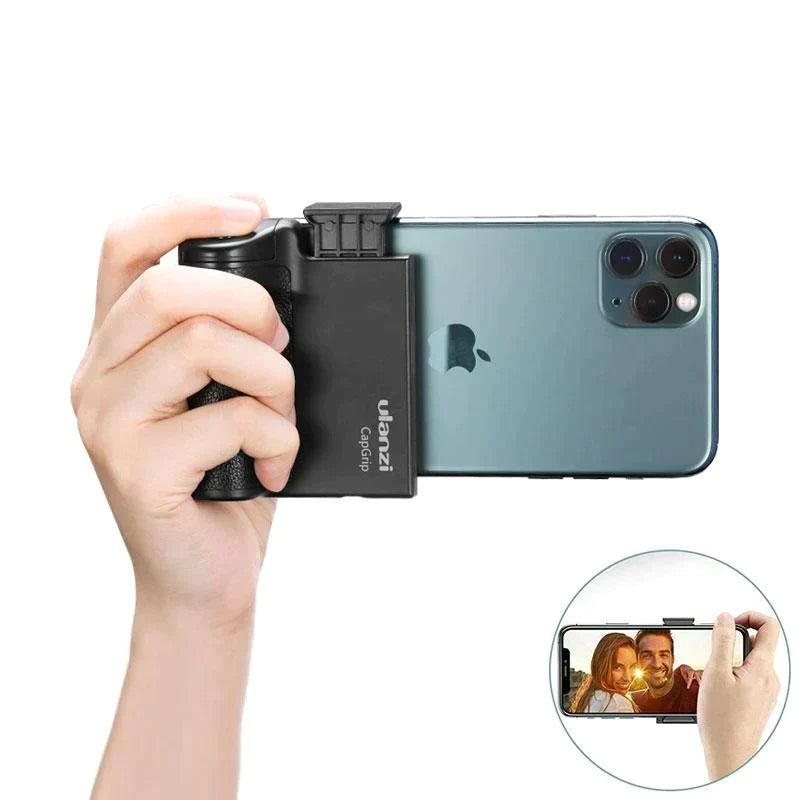 Ulanzi Shutter Remote Control Phone Shutter Cap Grip Wireless Bluetooth Smartphone Selfie Booster