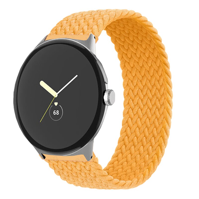 Braided Solo Loop for Google Pixel Watch band Smartwatch Accessories Elastic Nylon belt correa bracelet Pixel Watch Active strap