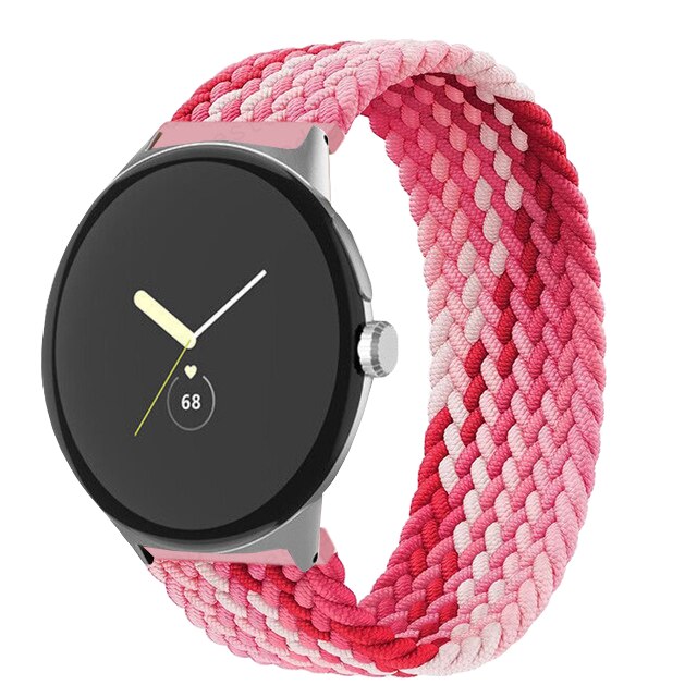 Braided Solo Loop for Google Pixel Watch band Smartwatch Accessories Elastic Nylon belt correa bracelet Pixel Watch Active strap