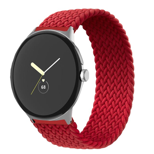 Braided Solo Loop for Google Pixel Watch band Smartwatch Accessories Elastic Nylon belt correa bracelet Pixel Watch Active strap