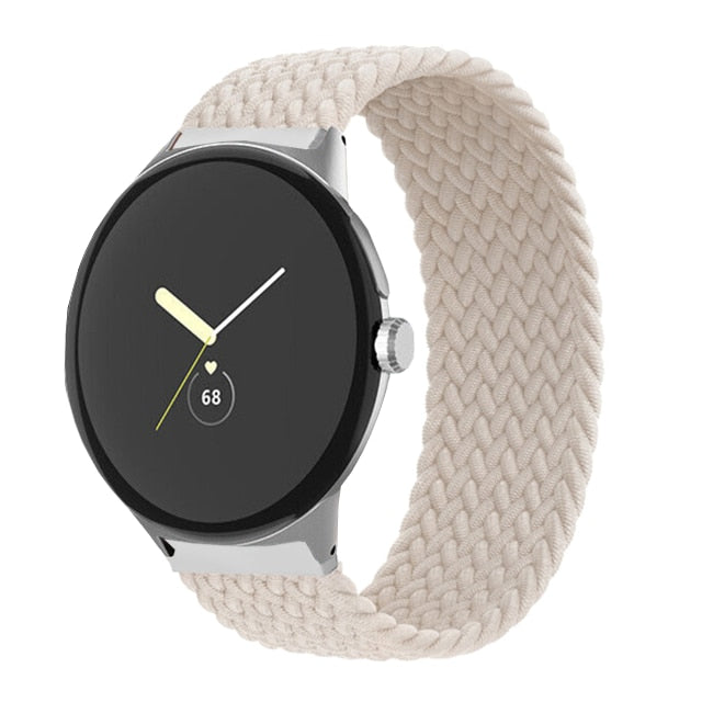 Braided Solo Loop for Google Pixel Watch band Smartwatch Accessories Elastic Nylon belt correa bracelet Pixel Watch Active strap