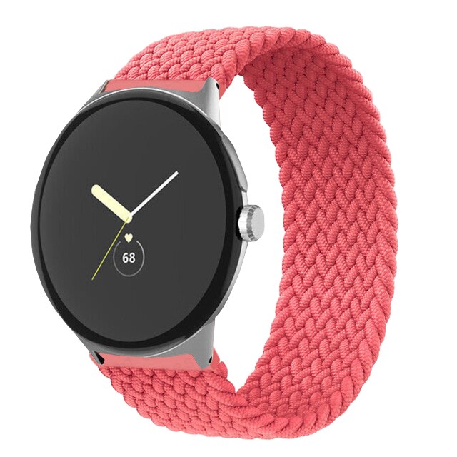 Braided Solo Loop for Google Pixel Watch band Smartwatch Accessories Elastic Nylon belt correa bracelet Pixel Watch Active strap