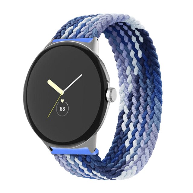 Braided Solo Loop for Google Pixel Watch band Smartwatch Accessories Elastic Nylon belt correa bracelet Pixel Watch Active strap