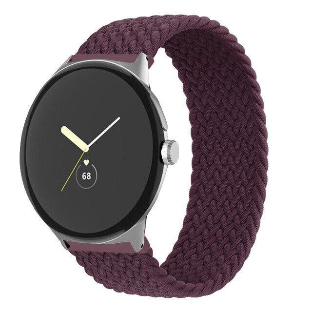 Braided Solo Loop for Google Pixel Watch band Smartwatch Accessories Elastic Nylon belt correa bracelet Pixel Watch Active strap