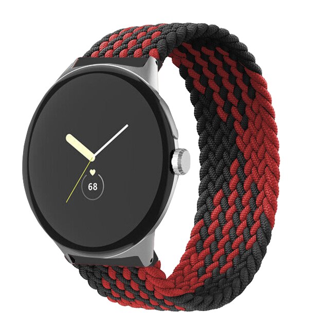 Braided Solo Loop for Google Pixel Watch band Smartwatch Accessories Elastic Nylon belt correa bracelet Pixel Watch Active strap