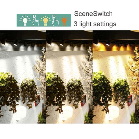 LED Einbauleuchten mit 3 Lichtfarben wechselbar