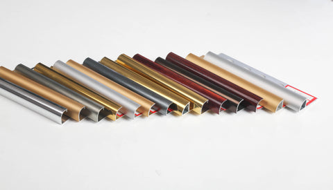aluminum bullnose tile trim