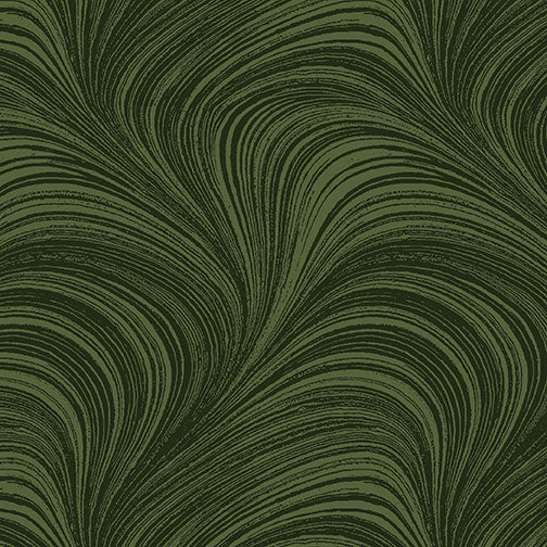 Wave Texture - Dark Green 108