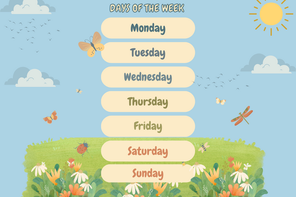 days of a week