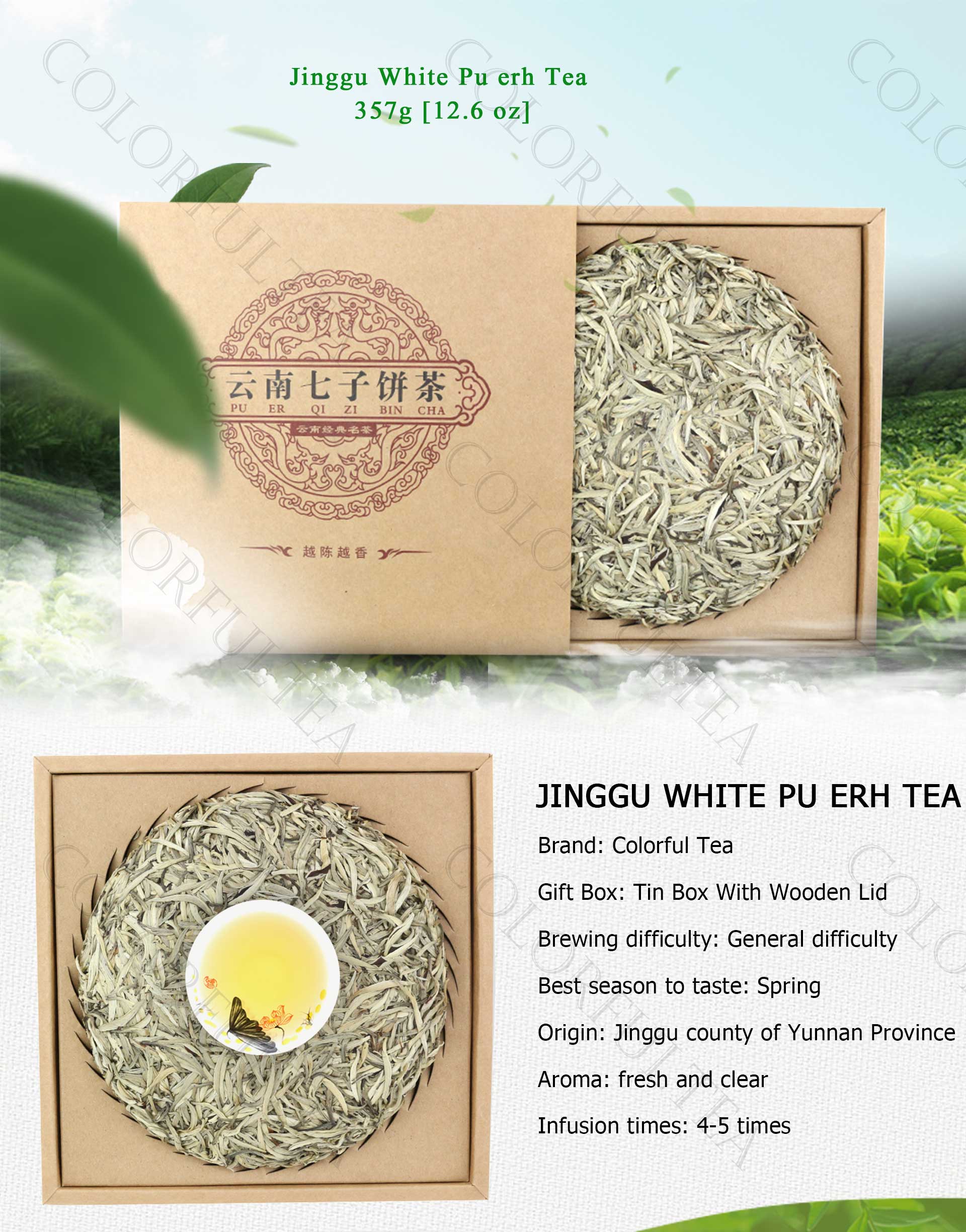Fuding Jinggu White Tea